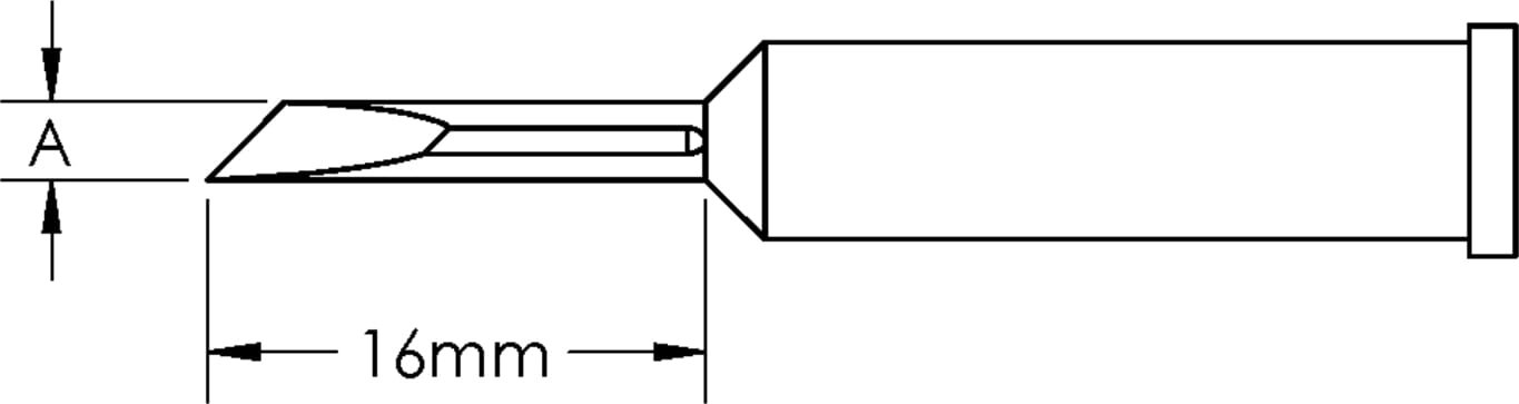 Metcal GT6-KN00S Tip