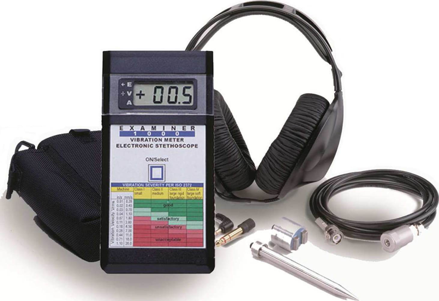 Monarch Examiner 1000 Series Vibration Meter Electronic Stethoscope