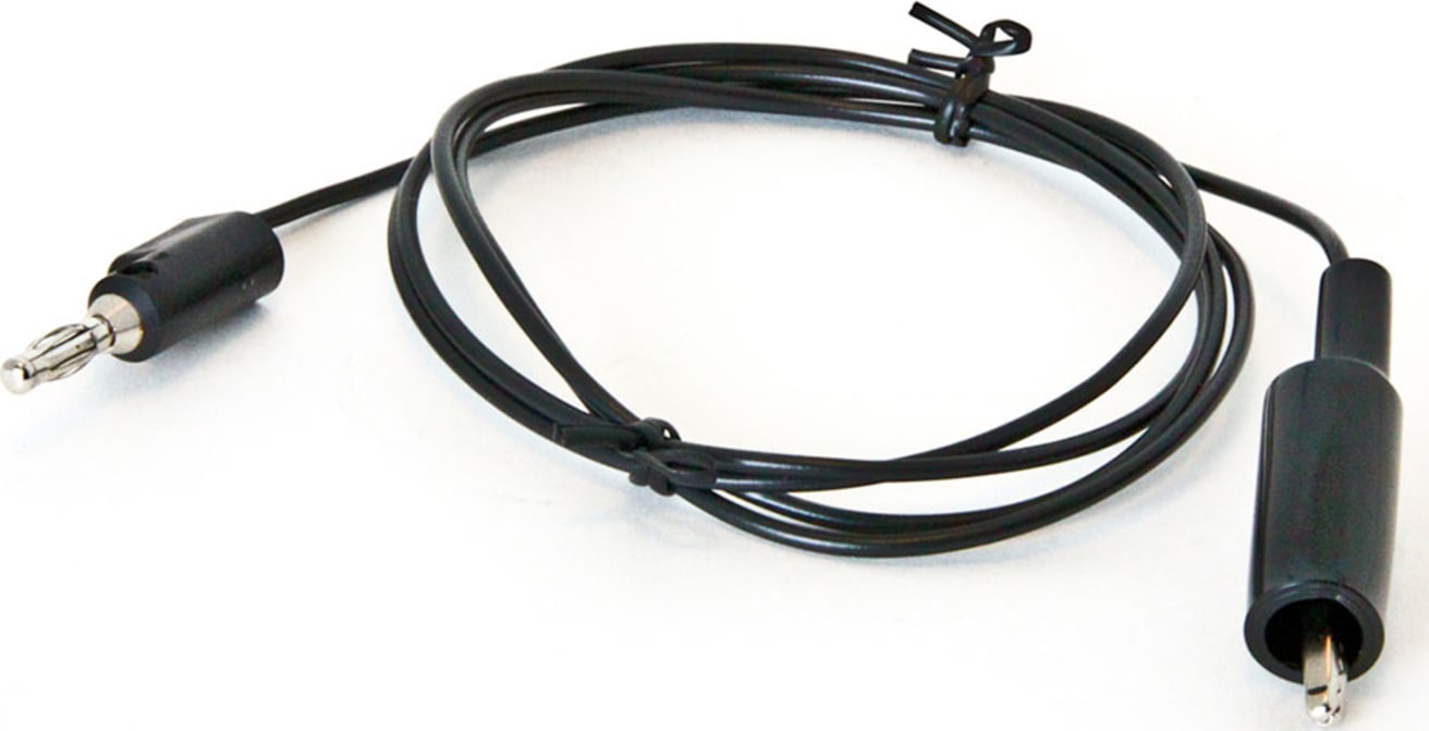 Mueller Electric 080020 Black Insulated Clip to Banana Plier