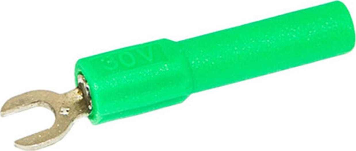Mueller Electric BU-30211A-5 Green Insulated Spade Lug
