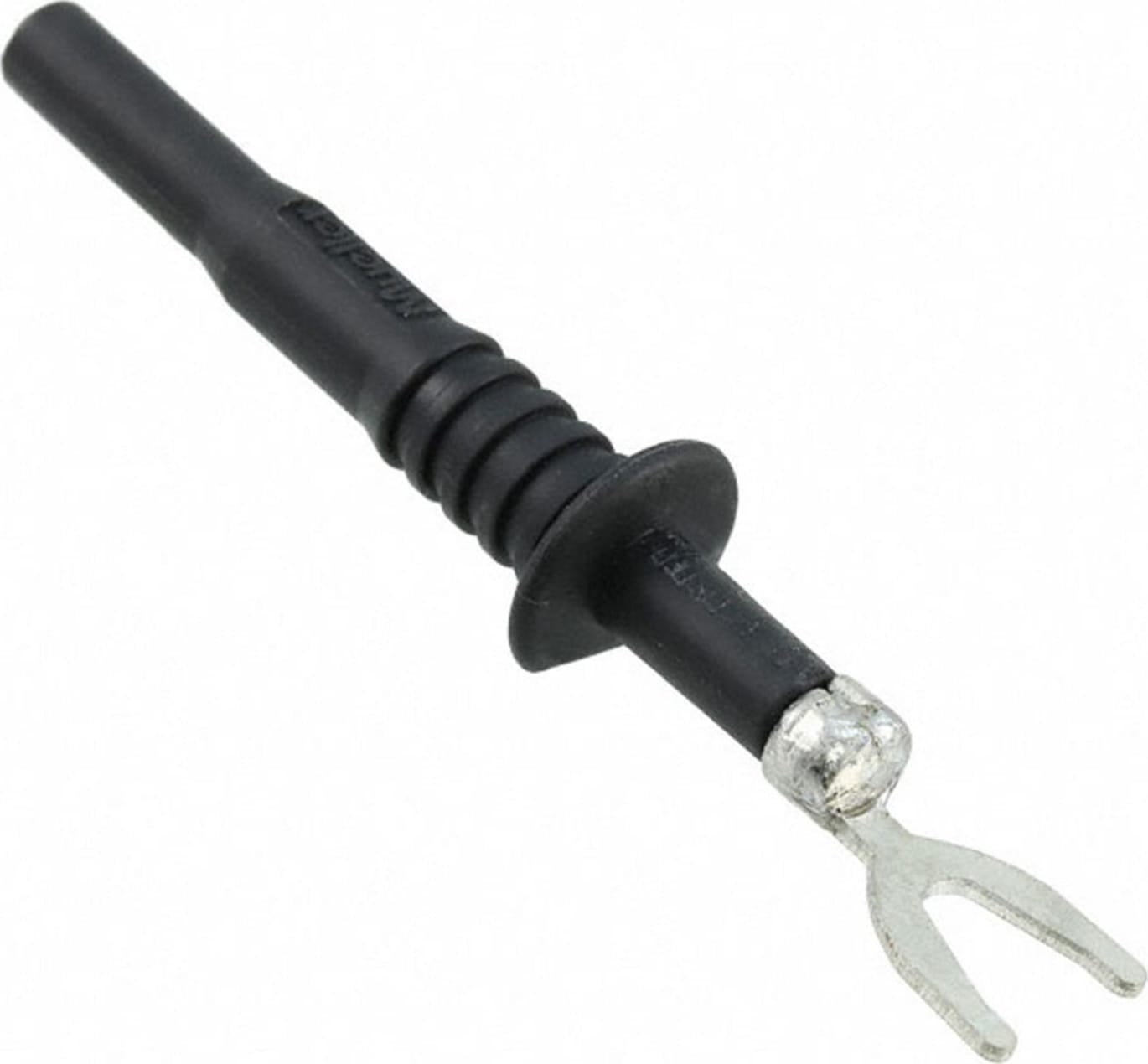 Mueller Electric BU-30212-0 Black Spade Terminal to 4mm Banana
