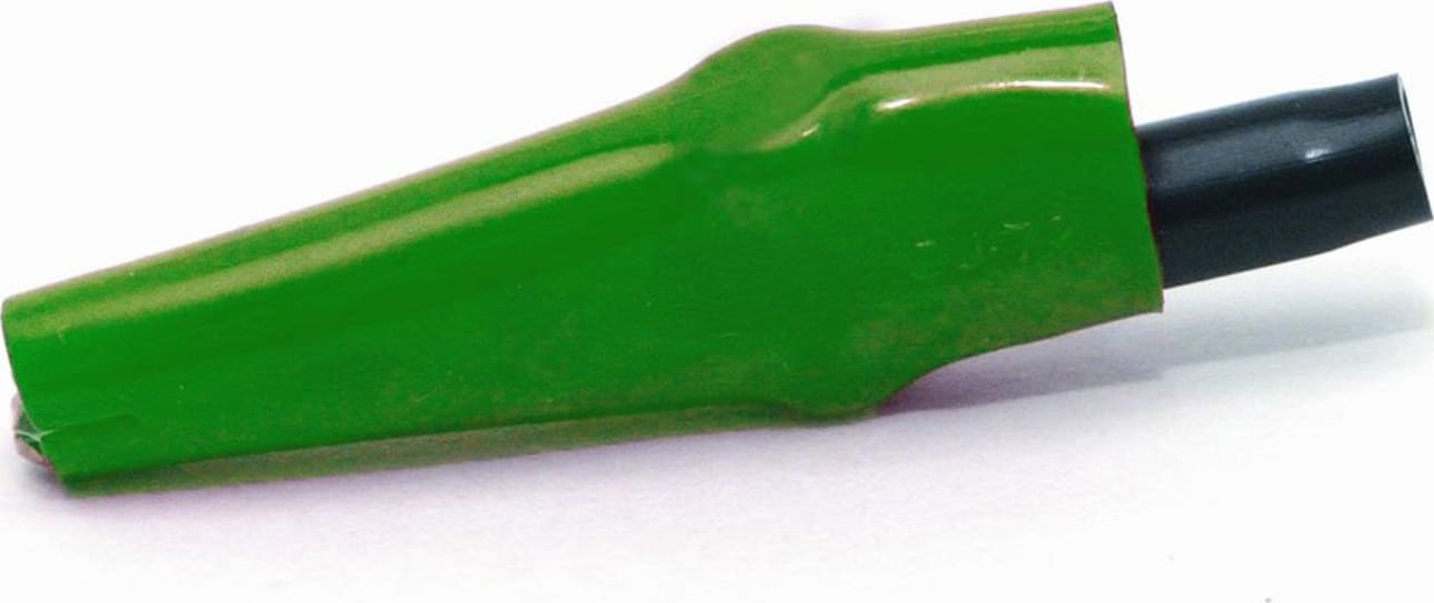 Mueller Electric BU-63C-5 Green Insulated Alligator Copper Clip