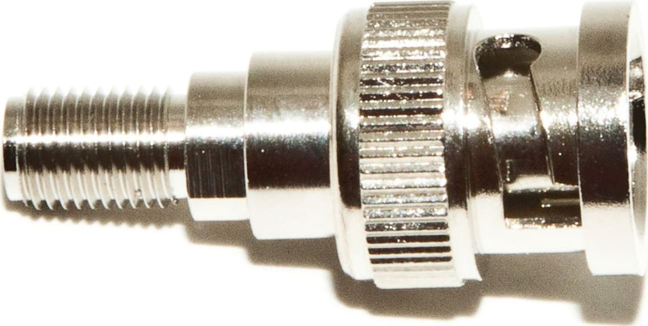 Mueller Electric BU-P4289-NS Adapter BNC Male to SMA Female Nickel