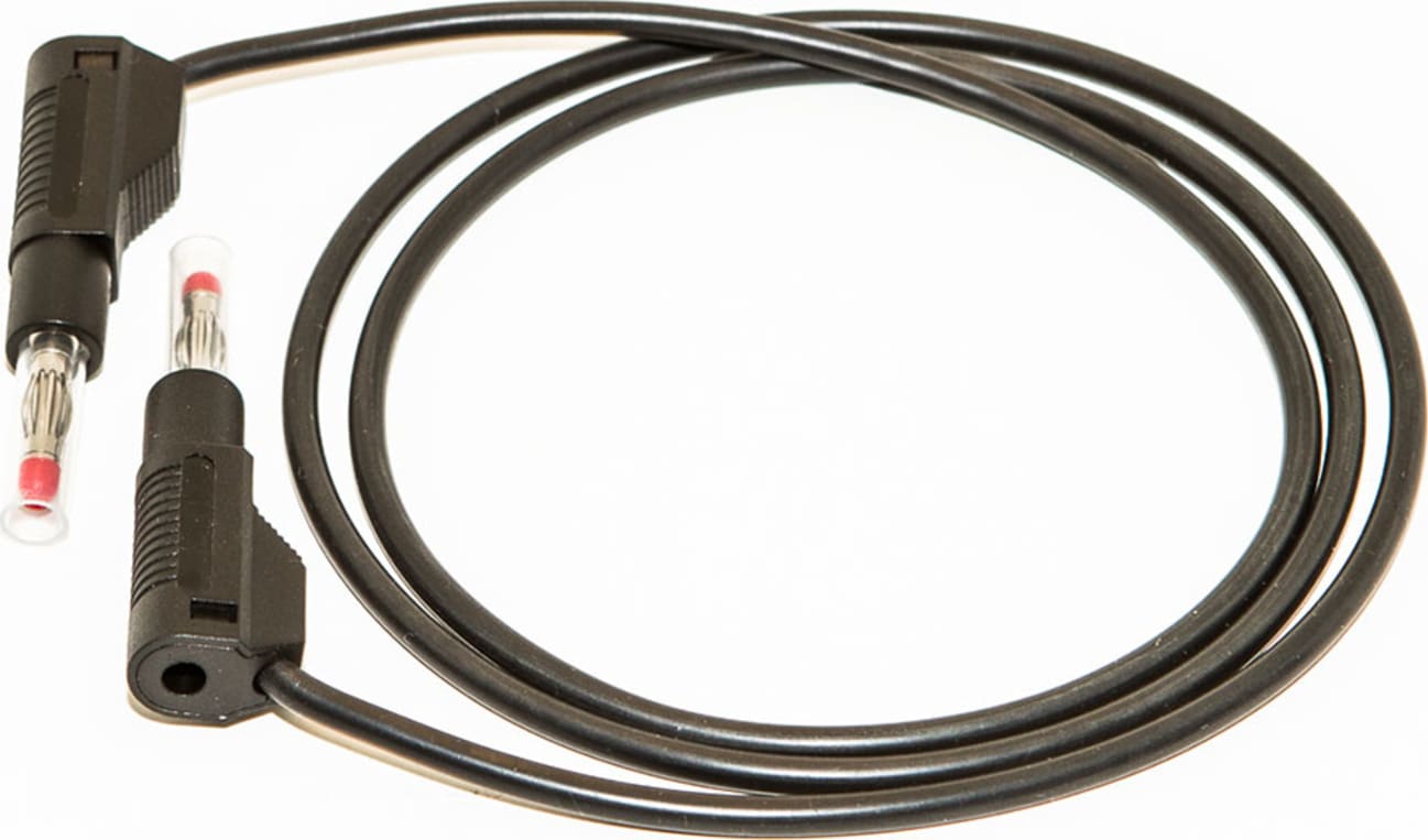 Mueller Electric BU-P4911B-36-0 Retractable, Stackable Banana Test Lead Black