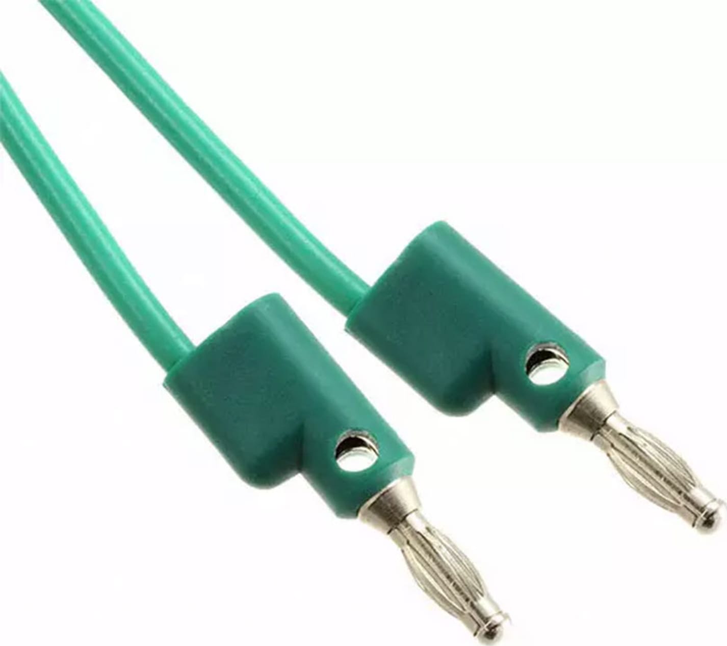 Mueller Electric BU-PB36-5 Test Lead, Stackable Banana Plugs on Each End Green