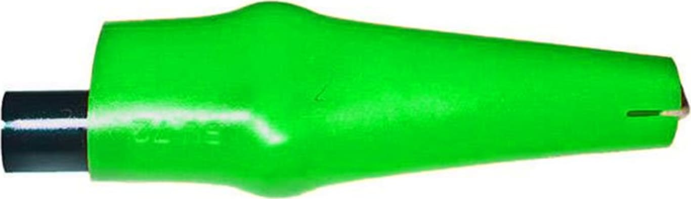 Mueller Electric BU-63-5 Green Insulated Alligator Steel Clip