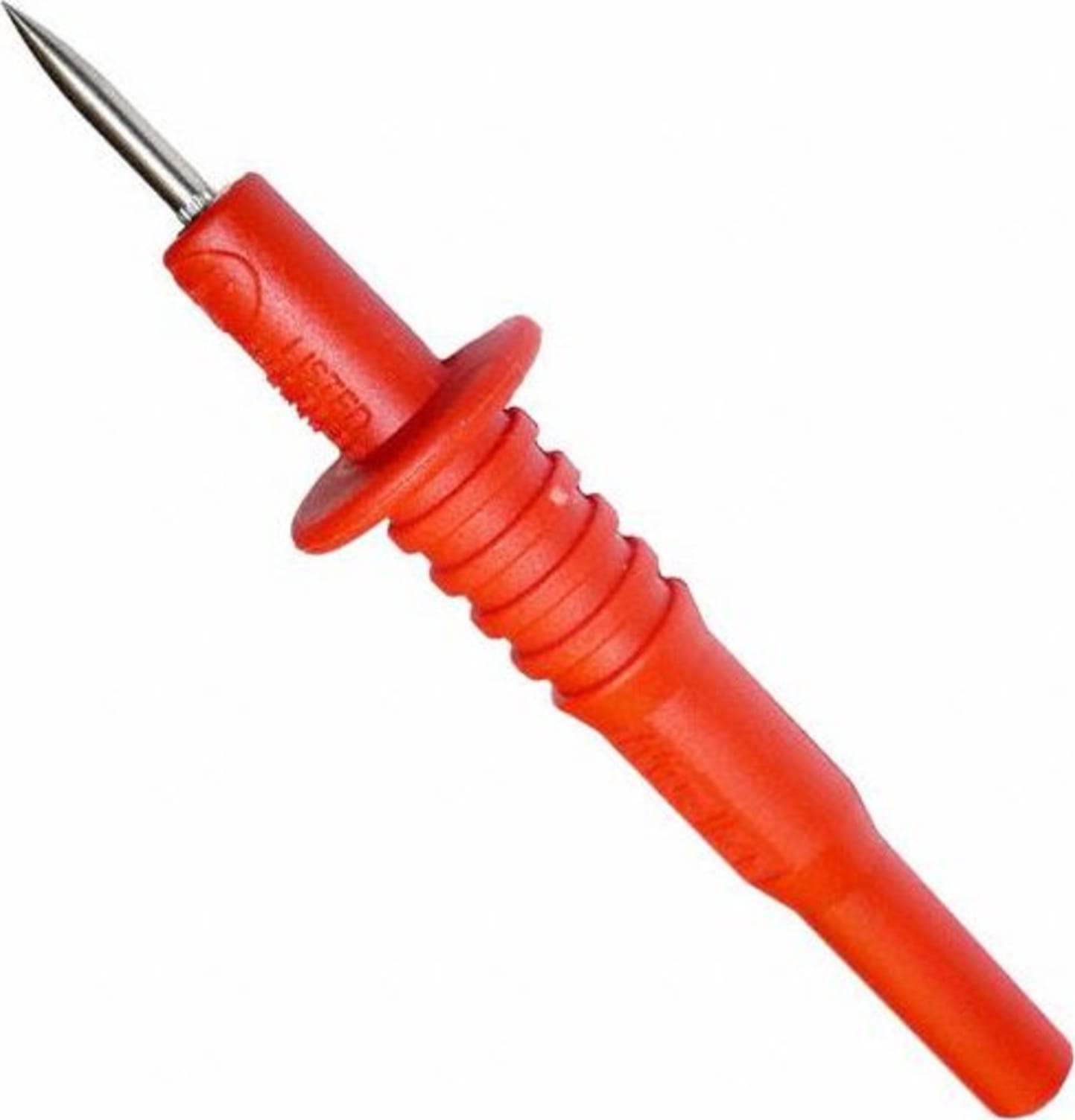 Mueller Electric BU-26101-2 Red Insulated Plug-On Test Prod Stainless Steel Tip