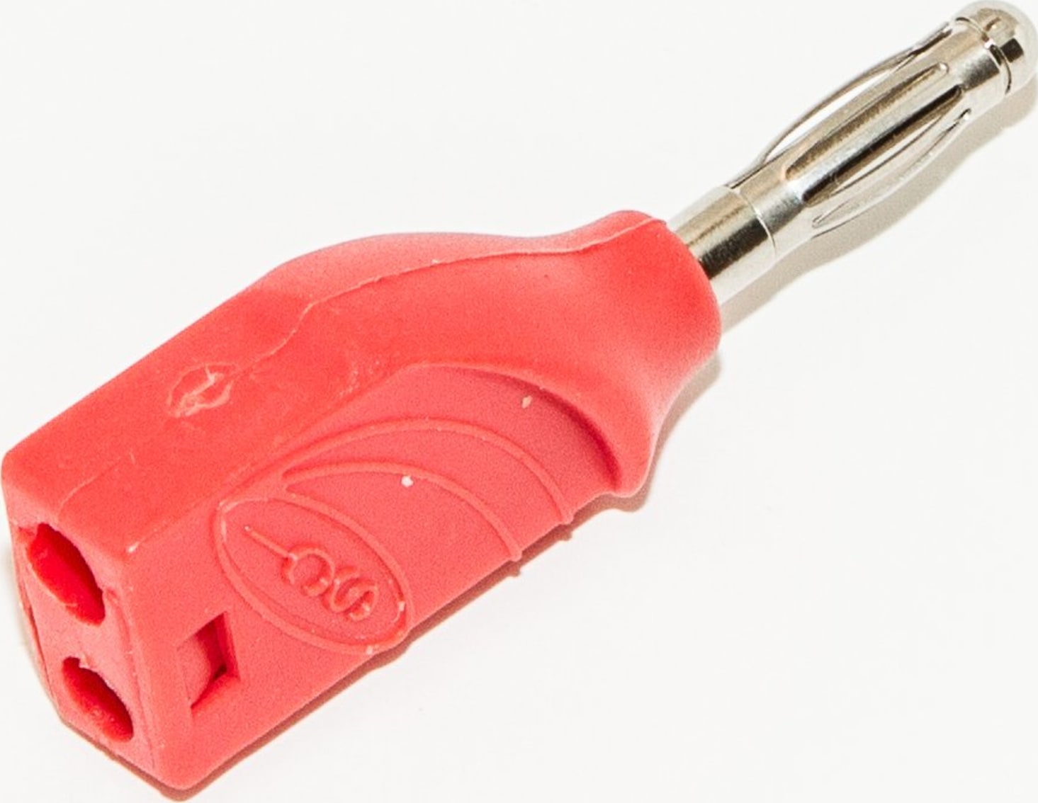 Mueller Electric BU-16-2 Red Unshrouded Stackable Banana Plug