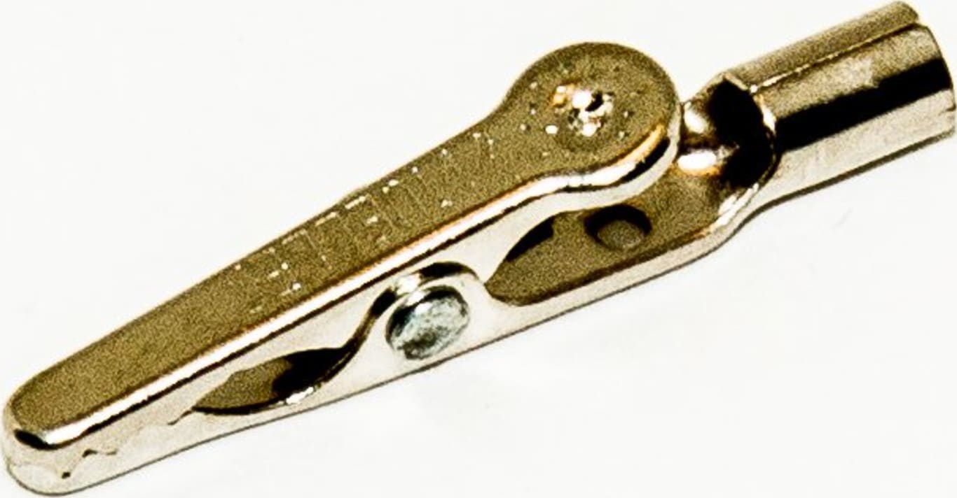 Mueller Electric BU-30BL Miniature Alligator Clip Barrel - 5 Amp