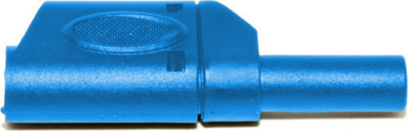 Mueller Electric BU-3110410-6 Stackable Plug 10AWG Blue