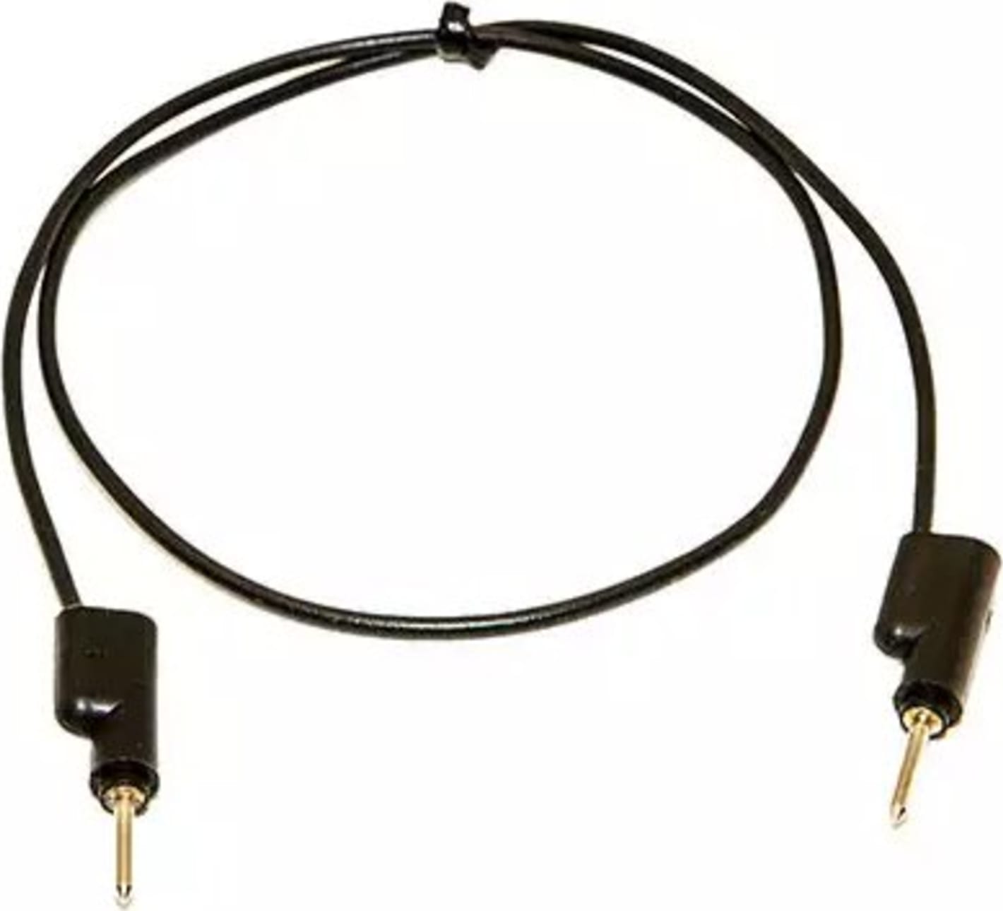 Mueller Electric BU-4444-A-12-0 Black Test Lead with Stackable Pin Tips 24 inch