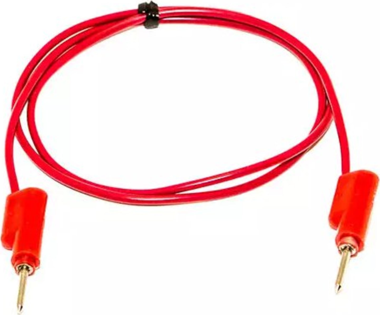 Mueller Electric BU-4444-A-12-2 Red Test Lead with Stackable Pin Tips 24 inch