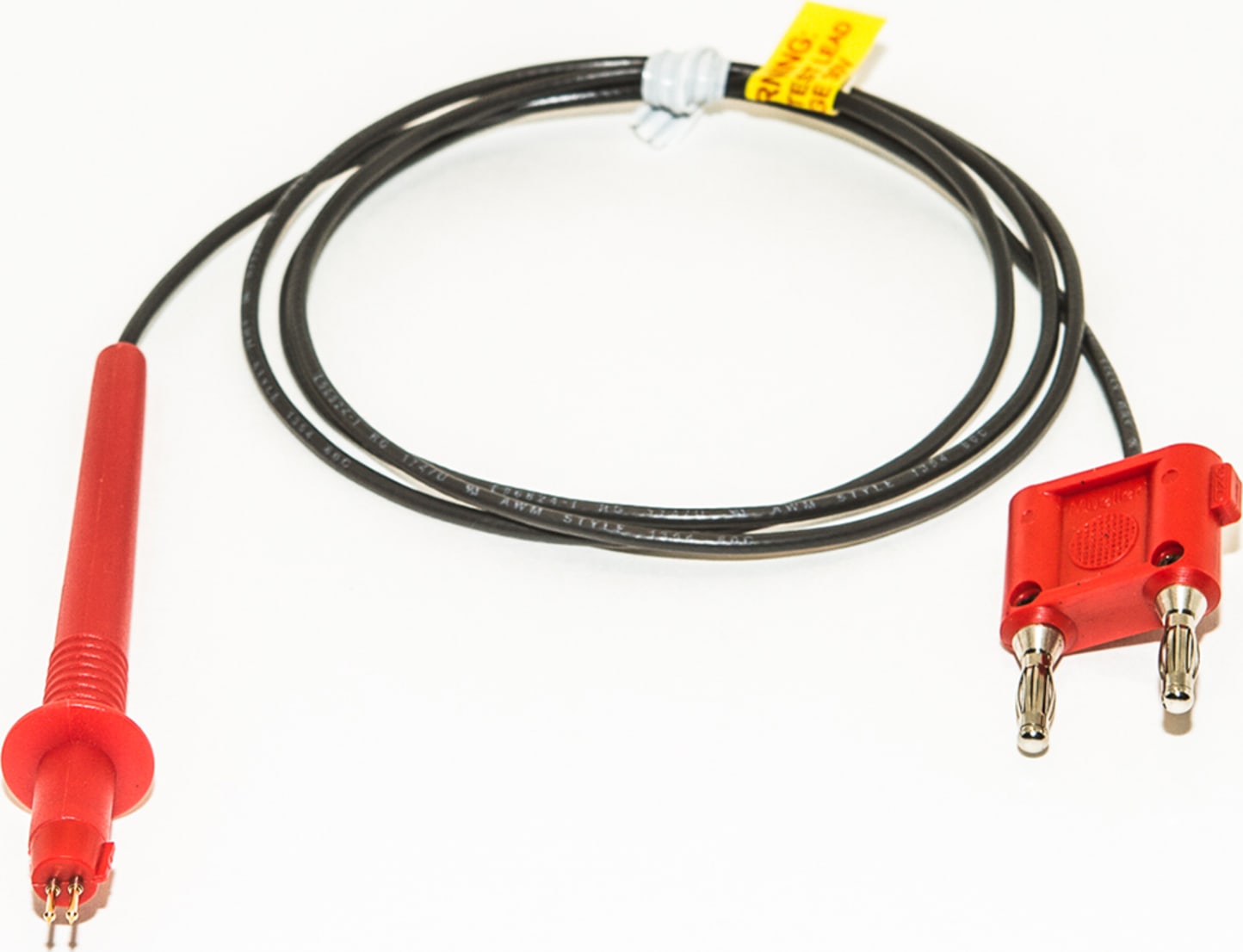 Mueller Electric BU-7042-F-48-2 Test Lead, Banana Plug RG147, 48 Red Bulk