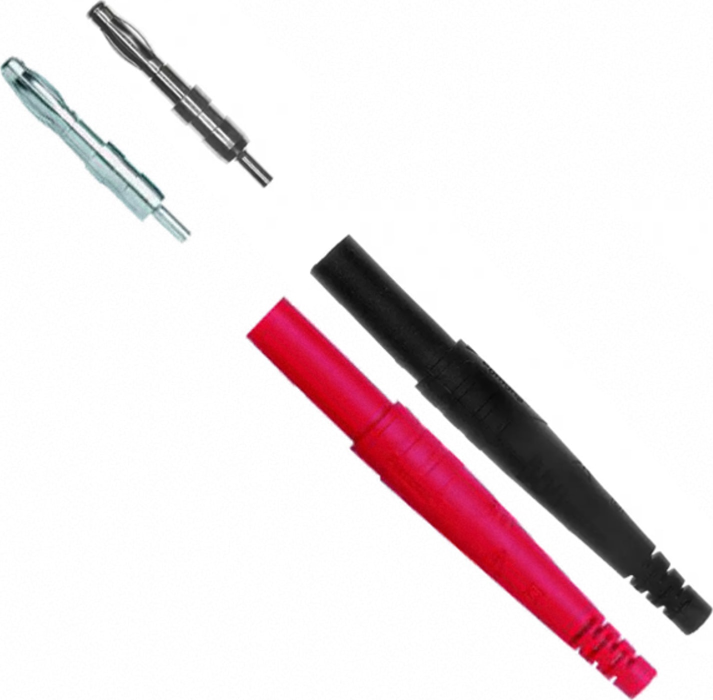 Mueller Electric BU-P6383-0/2 Plug Banana Sheath DIY Black/Red