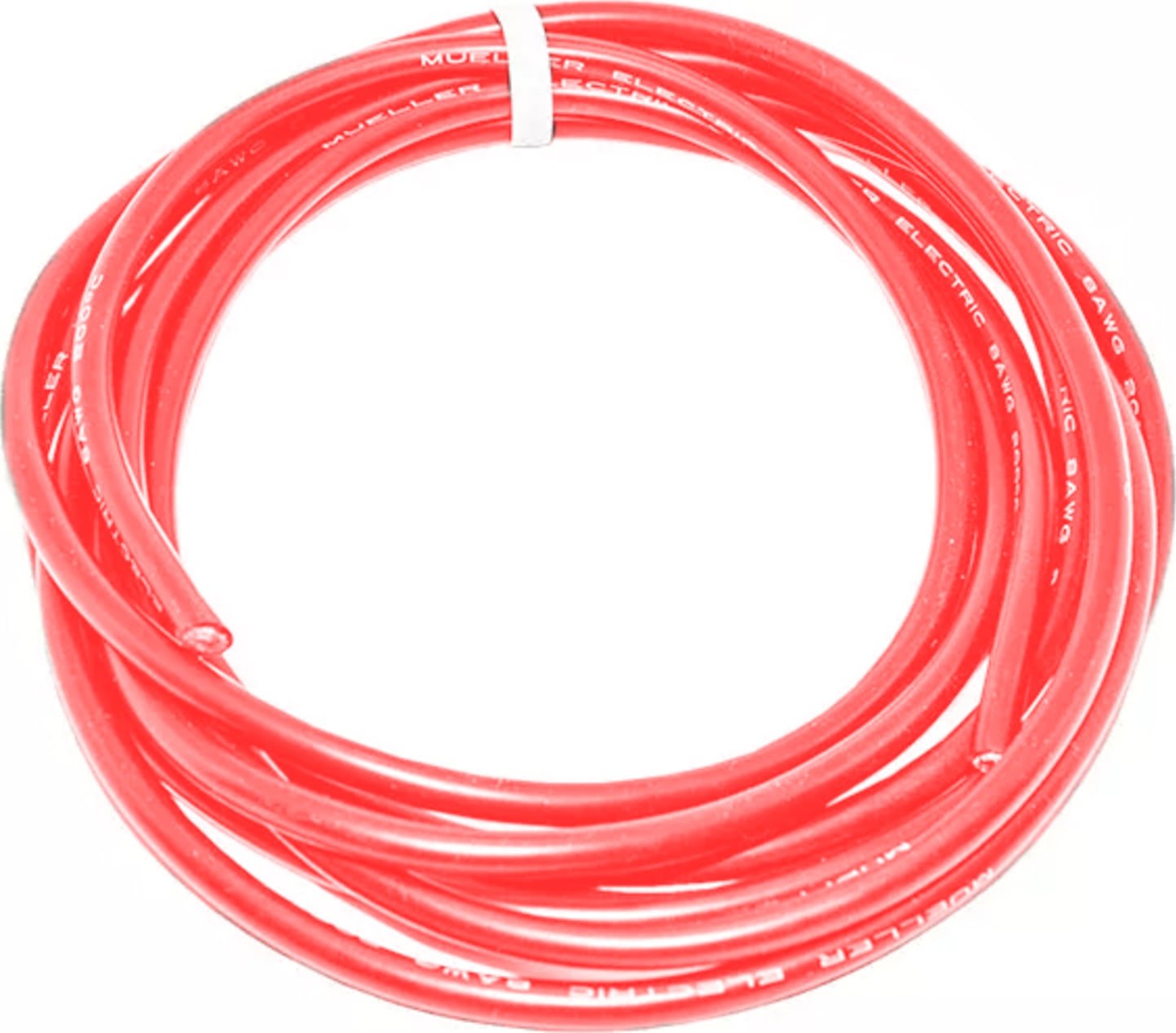 Mueller Electric WI-M-8 Coolflex 45 wire 8AWG 10 feet Red
