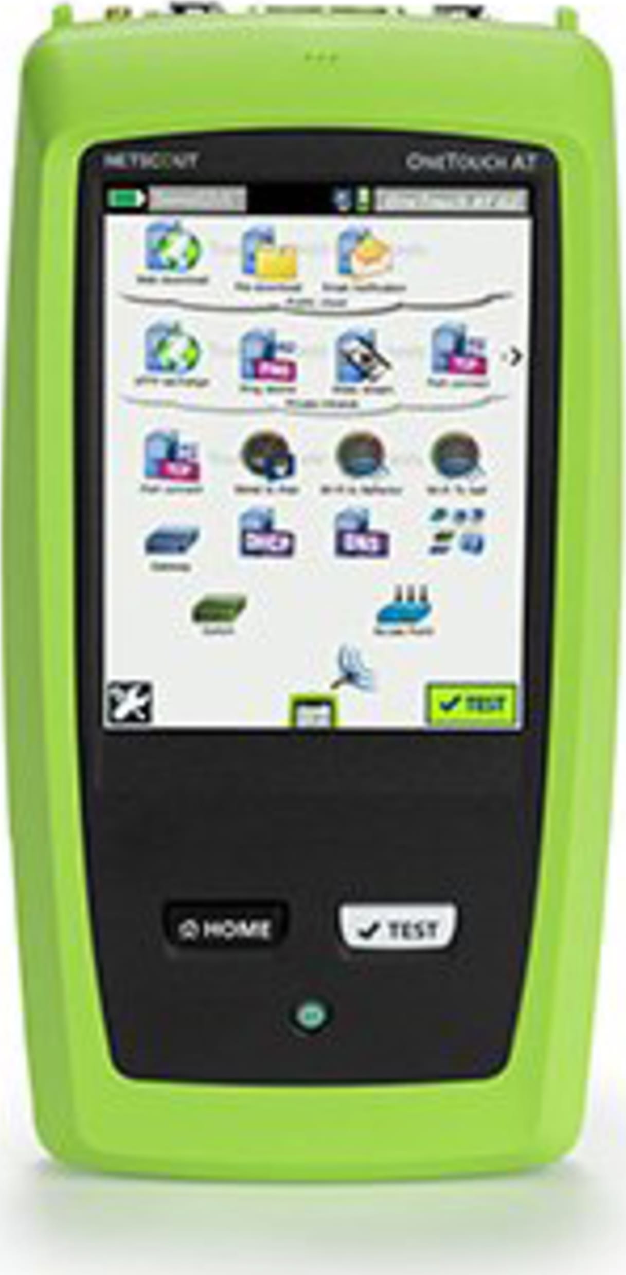 NetScout OneTouch AT Network Assistant Front Panel