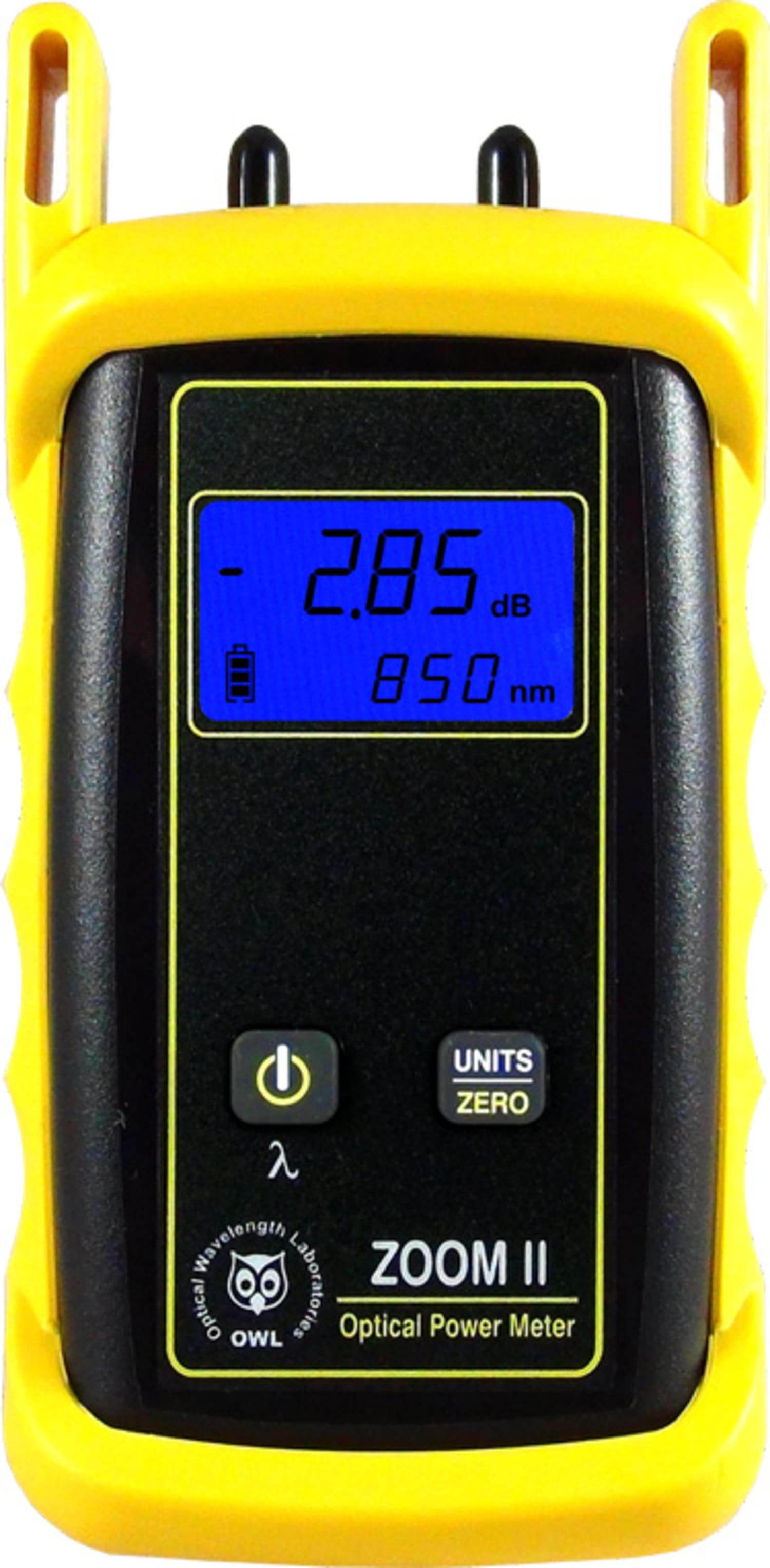 OWL ZO2SV Silicon ZOOM 2 optical power meter w/ integrated VFL