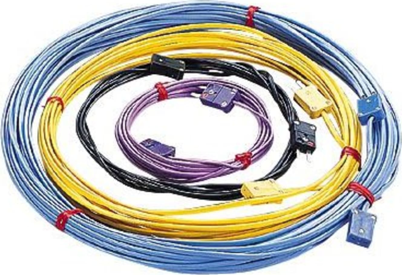 Oakton WD-08516-35 Thermocouple Extension Cable 25ft. with Mini-connector, Type K