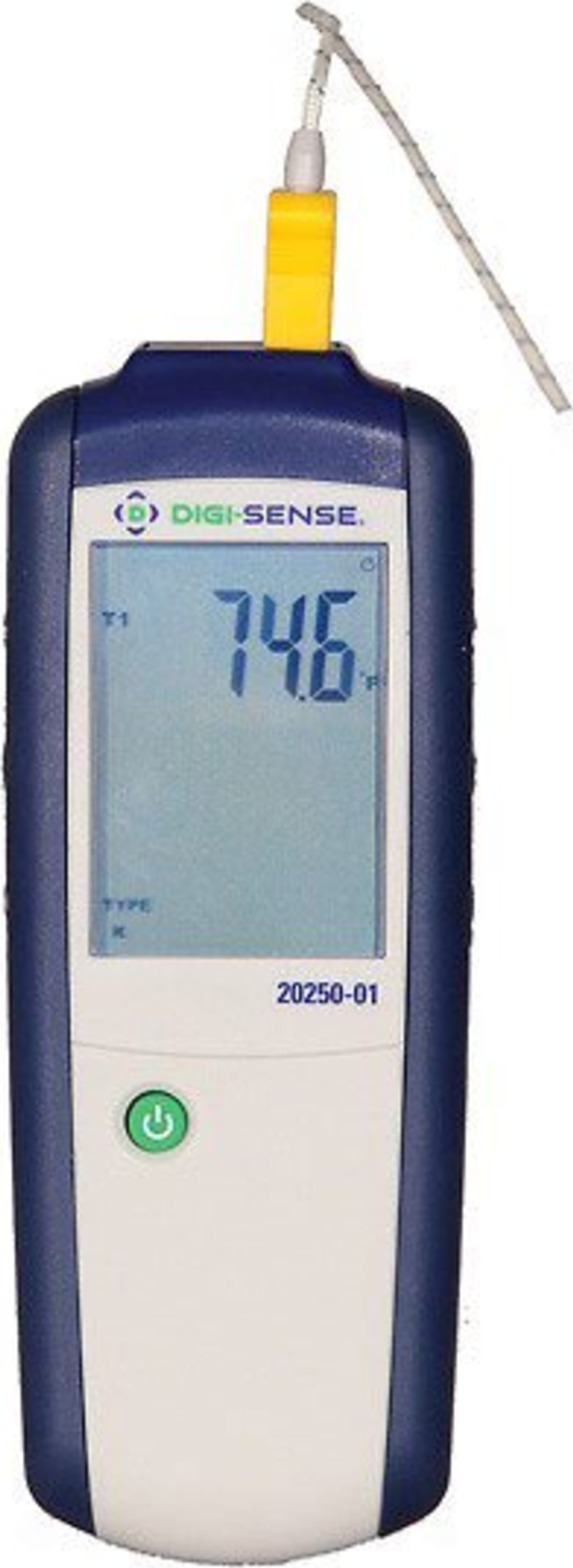 Oakton WD-20250-01 Digi-Sense Thermocouple Thermometer, Type K/J, NIST Traceable Calibration