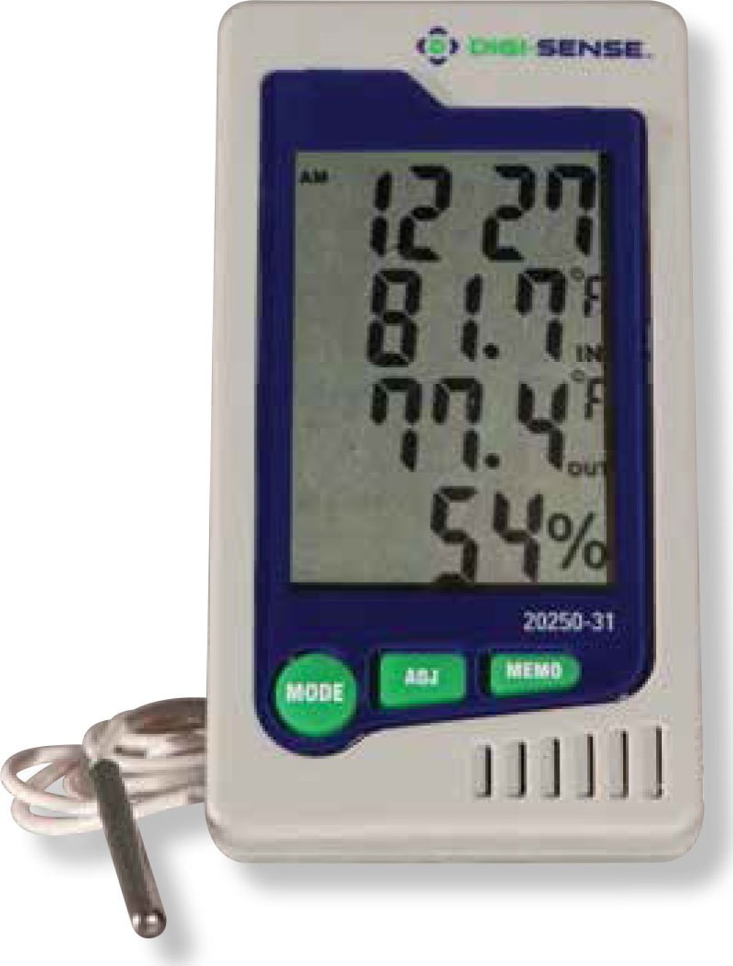 Oakton WD-20250-31 Digi-Sense Precalibrated Humidity and Temperature Indicator with External Probe