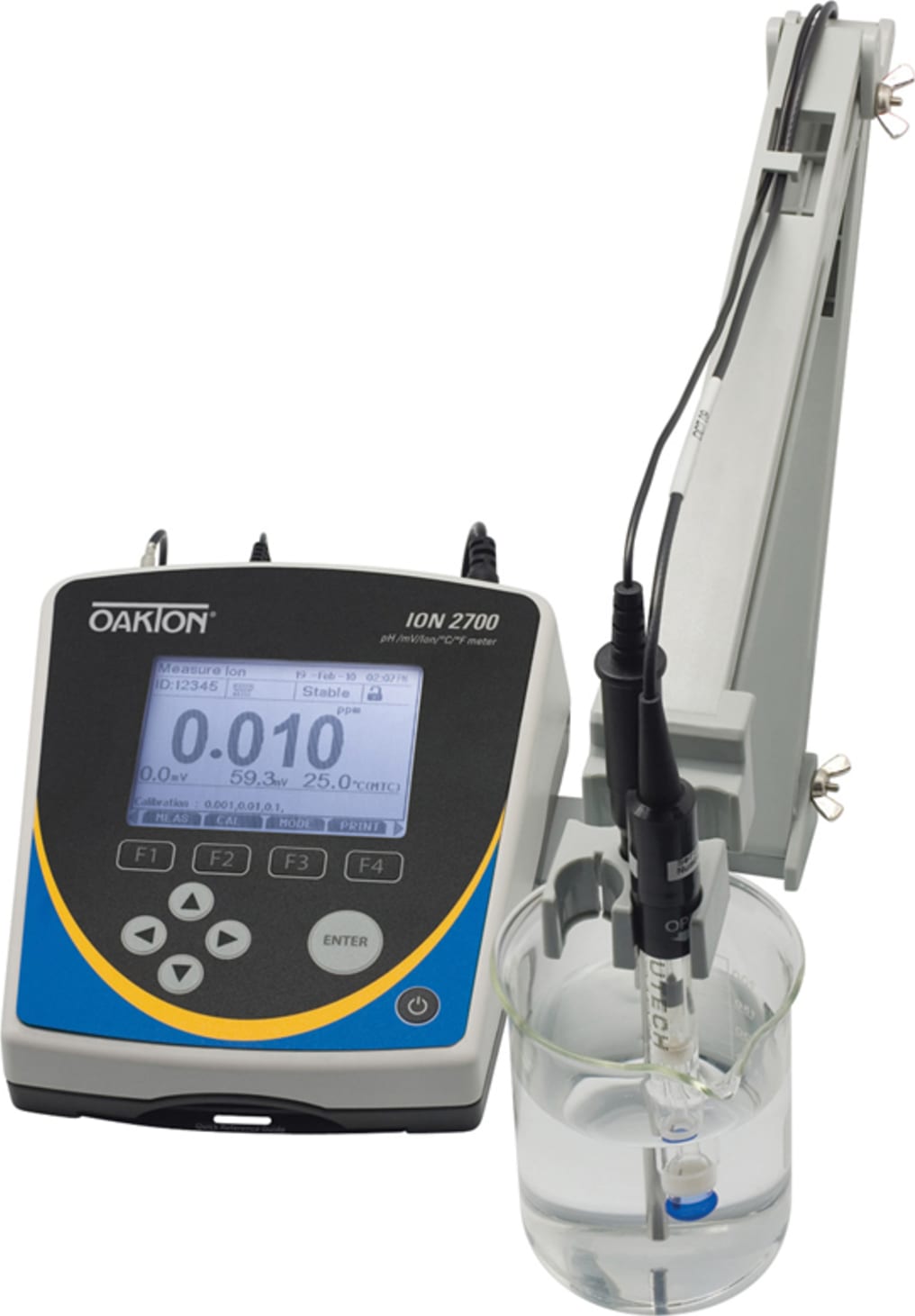 Oakton WD-35421-00 Ion 2700 Benchtop Meter with pH Electrode, Software