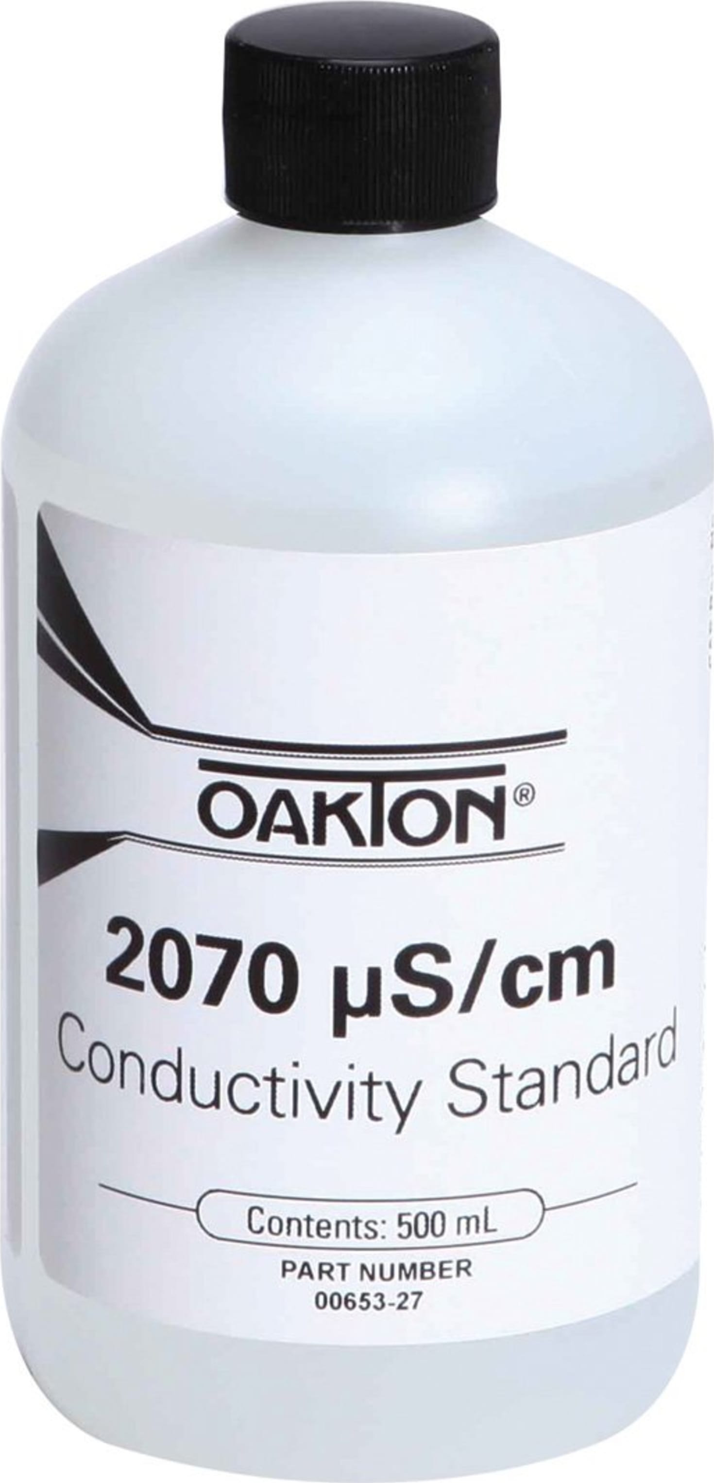 Oakton WD-00653-27 2,070 Microsiemens/cm, 1 Pint Bottle Conductivity Calibration Solution