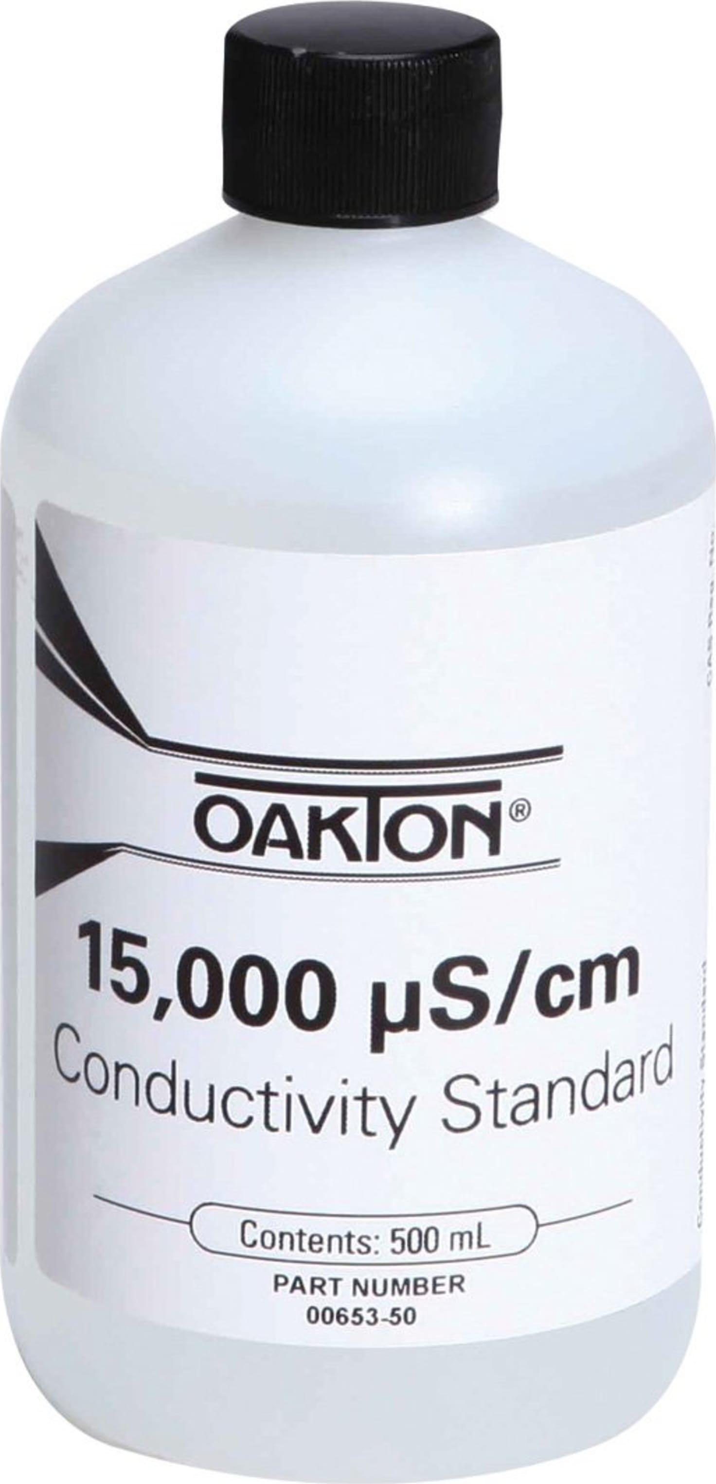 Oakton WD-00653-50 15000 Microsiemens/cm at 25 degree C, 500mL Conductivity Standard