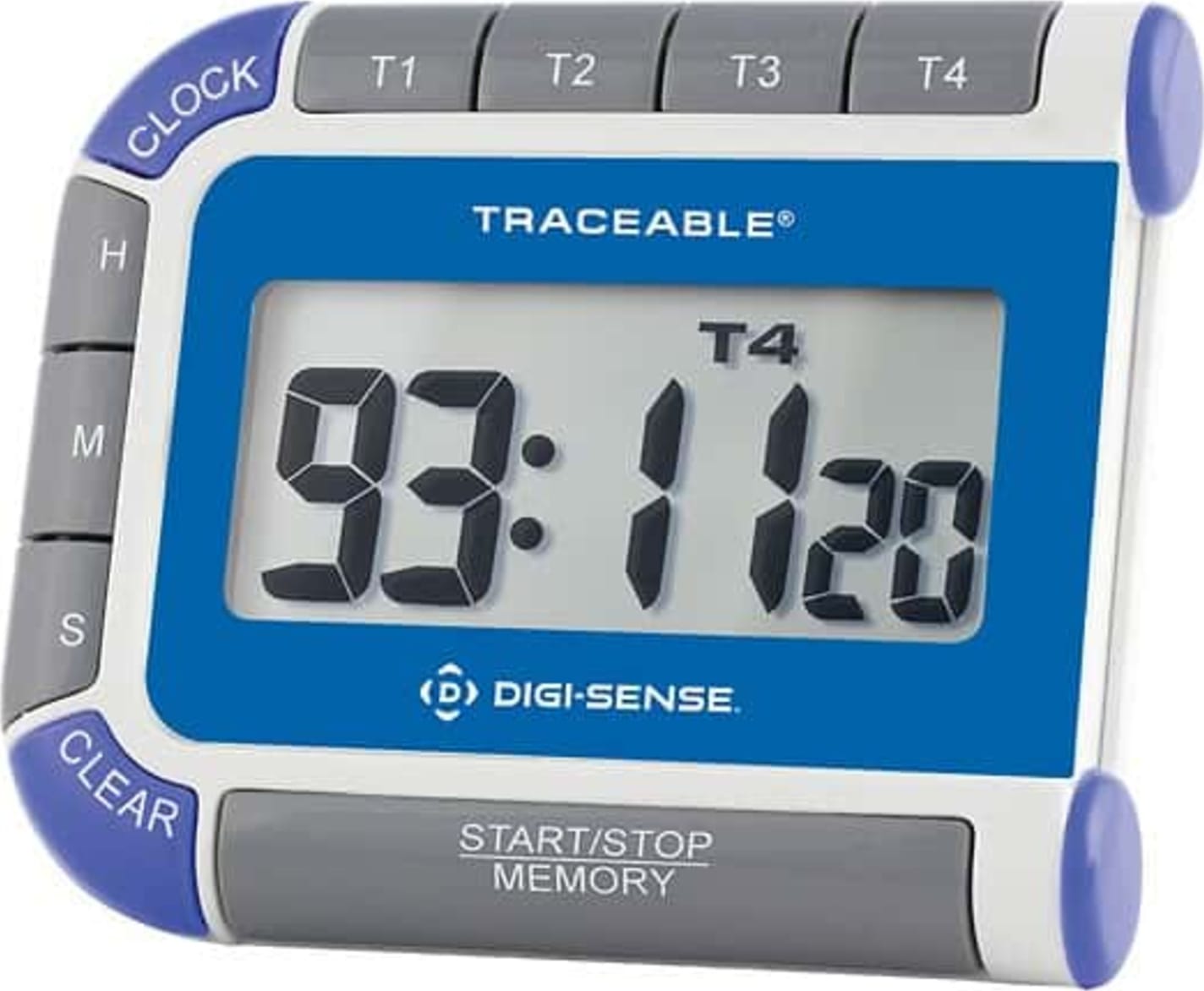 Oakton WD-06449-08 Digi-Sense Traceable Color Frame Four-Channel Timer