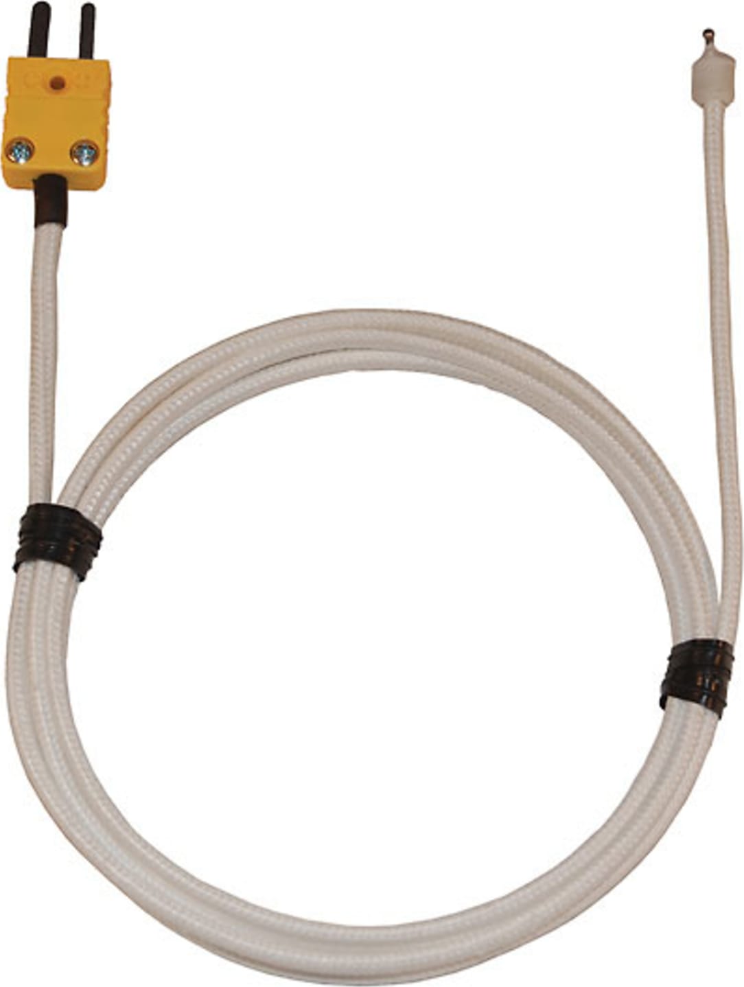 Oakton WD-08467-64 20 Gauge Ceramic Fiber-Insulated Flexible Wire Thermocouple Probe, Type K