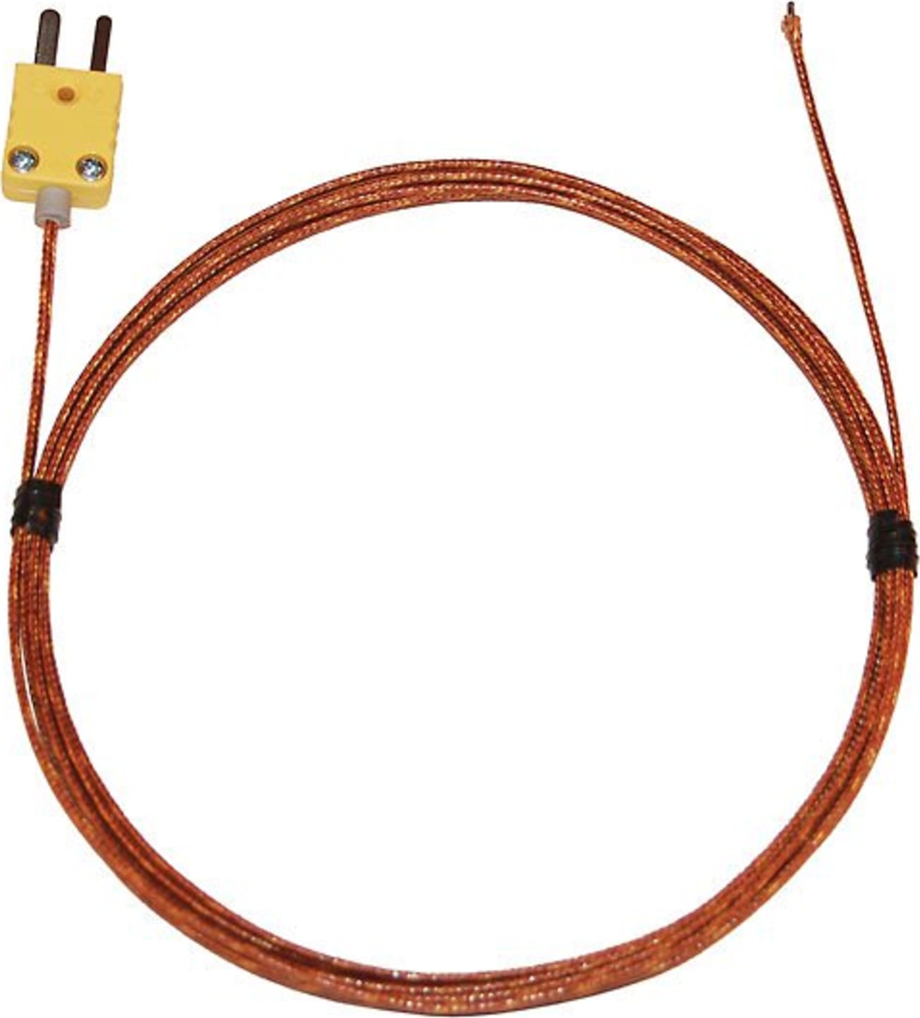 Oakton WD-08512-82 Thermocouple Probe Exposed Tip Flexible Fiberglass Type K