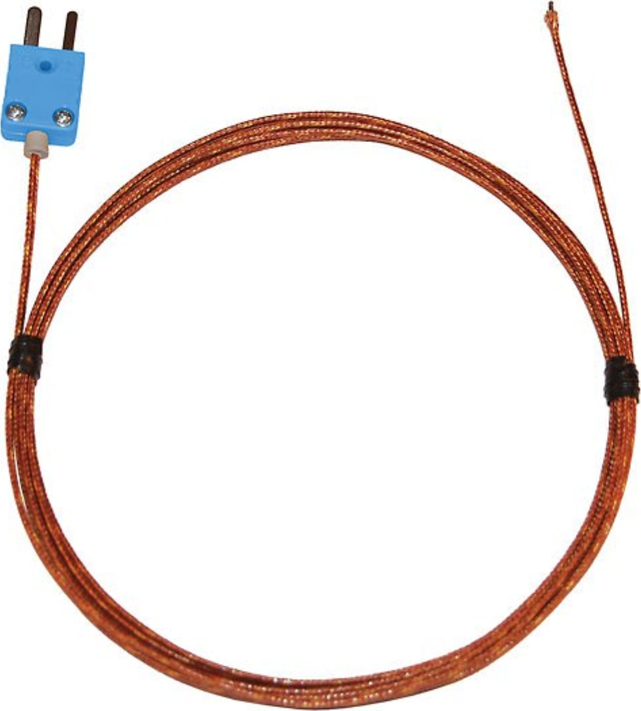 Oakton WD-08512-83 Thermocouple Probe Exposed Tip Flexible Fiberglass Type T