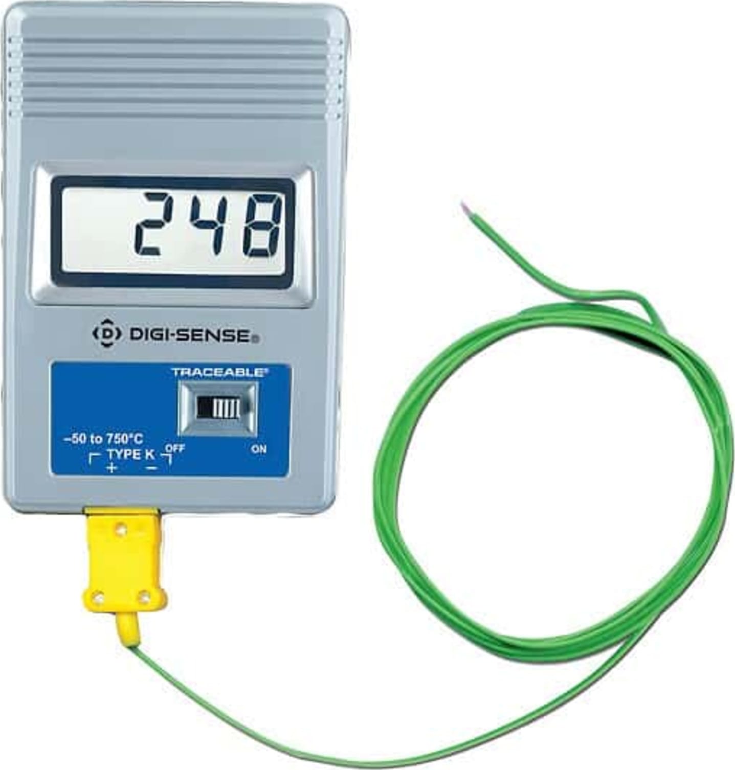 Oakton WD-86460-03 Digi-Sense Traceable Remote-Monitoring Thermocouple Thermometer