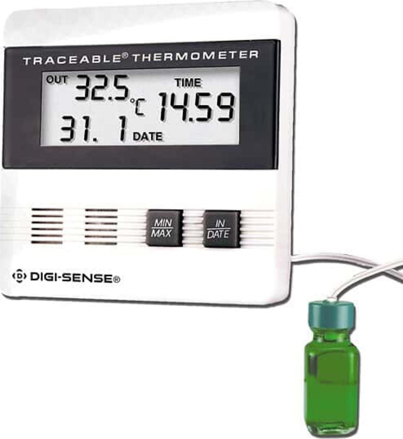 Oakton WD-90002-02 Digi-Sense Traceable Time and Date Digital Thermometer