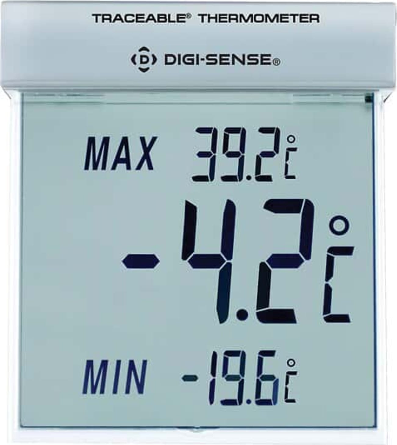 Oakton WD-90080-11 Digi-Sense Traceable Big-Digit See-Thru Digital Thermometer