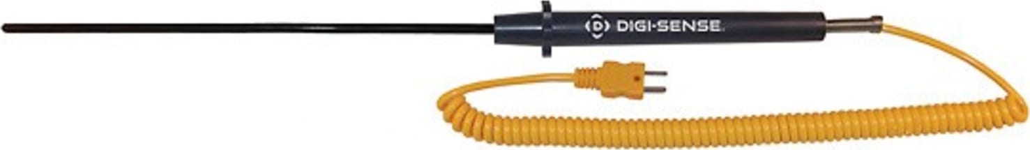 Oakton WD-93812 Digi-Sense Type-K Extra Long PFA Coated Probe