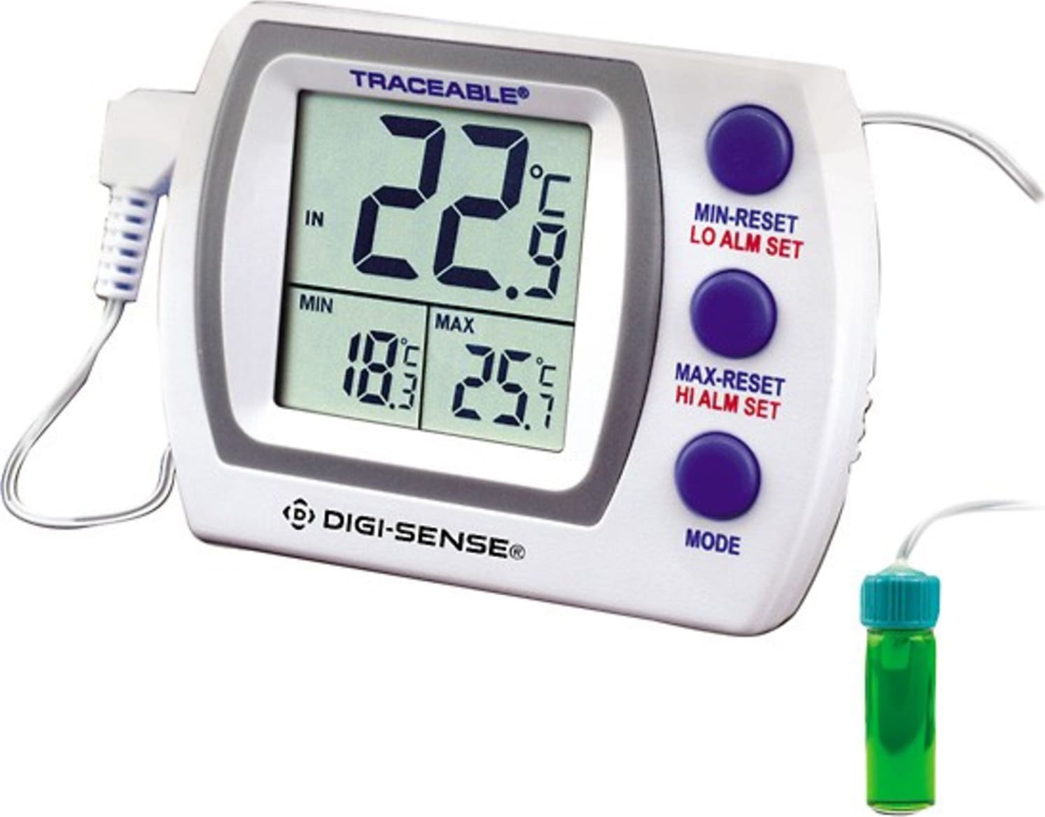 Oakton WD-94460-73 Digi-Sense Traceable Jumbo Refrigerator Freezer Thermometer