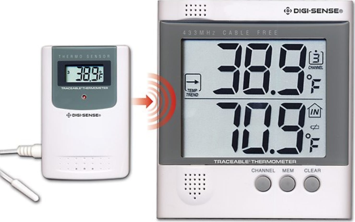 Oakton WD-94460-78 Digi-Sense Traceable Wireless Thermometer Set