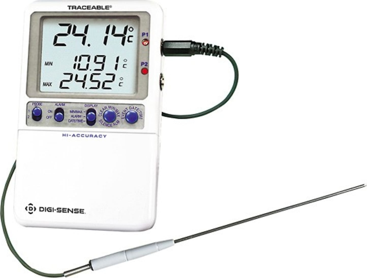 Oakton WD-94460-98 Digi-Sense Traceable High-Accuracy Fridge Freezer Thermometer