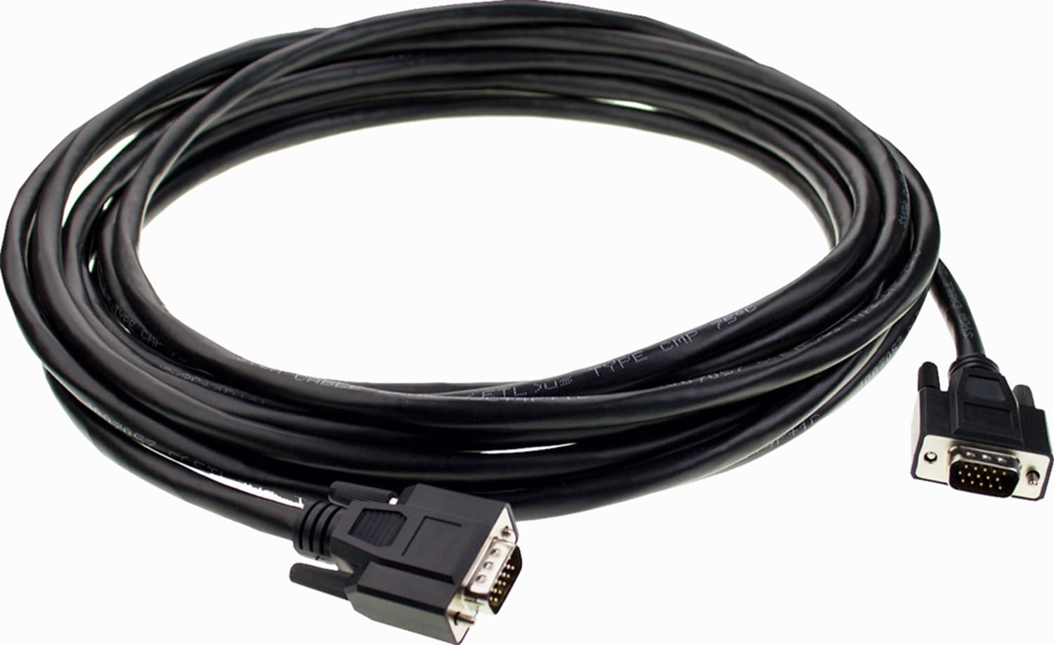 Liberty P-VMM-035 Molded VGA male to male full EDID Plenum Cable