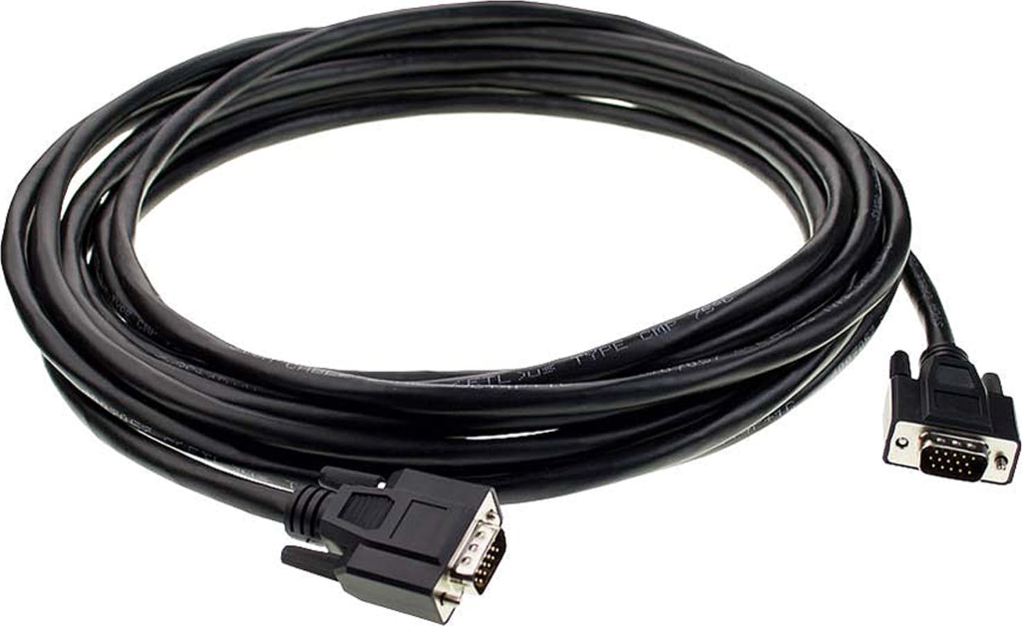 Liberty P-VMM-050 Molded VGA Male to Male full EDID Plenum Cable