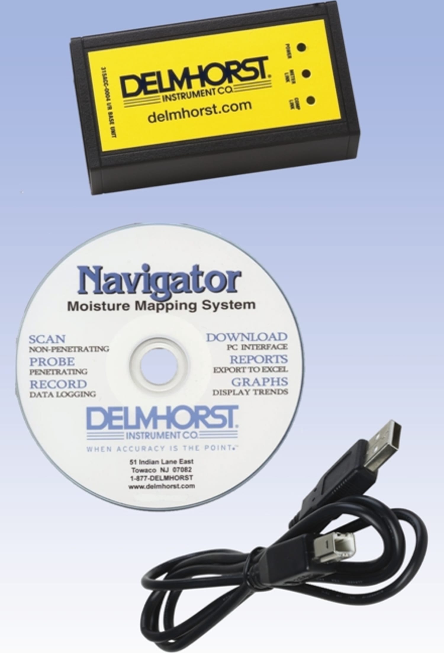 Delmhorst PC/KIT/NAV/USB