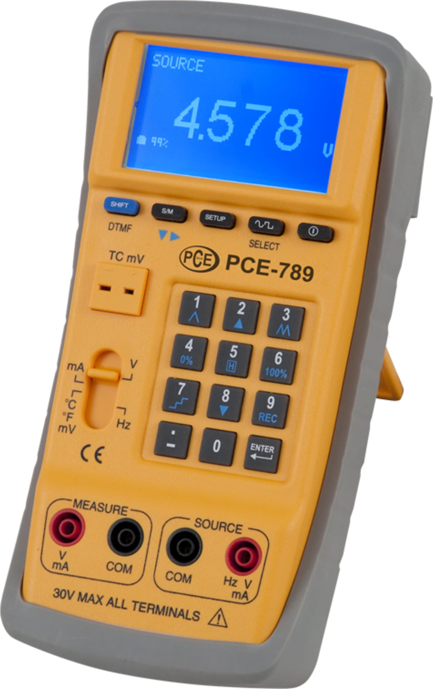 PCE PCE-789 Multifunction Calibrator with Data Logging 