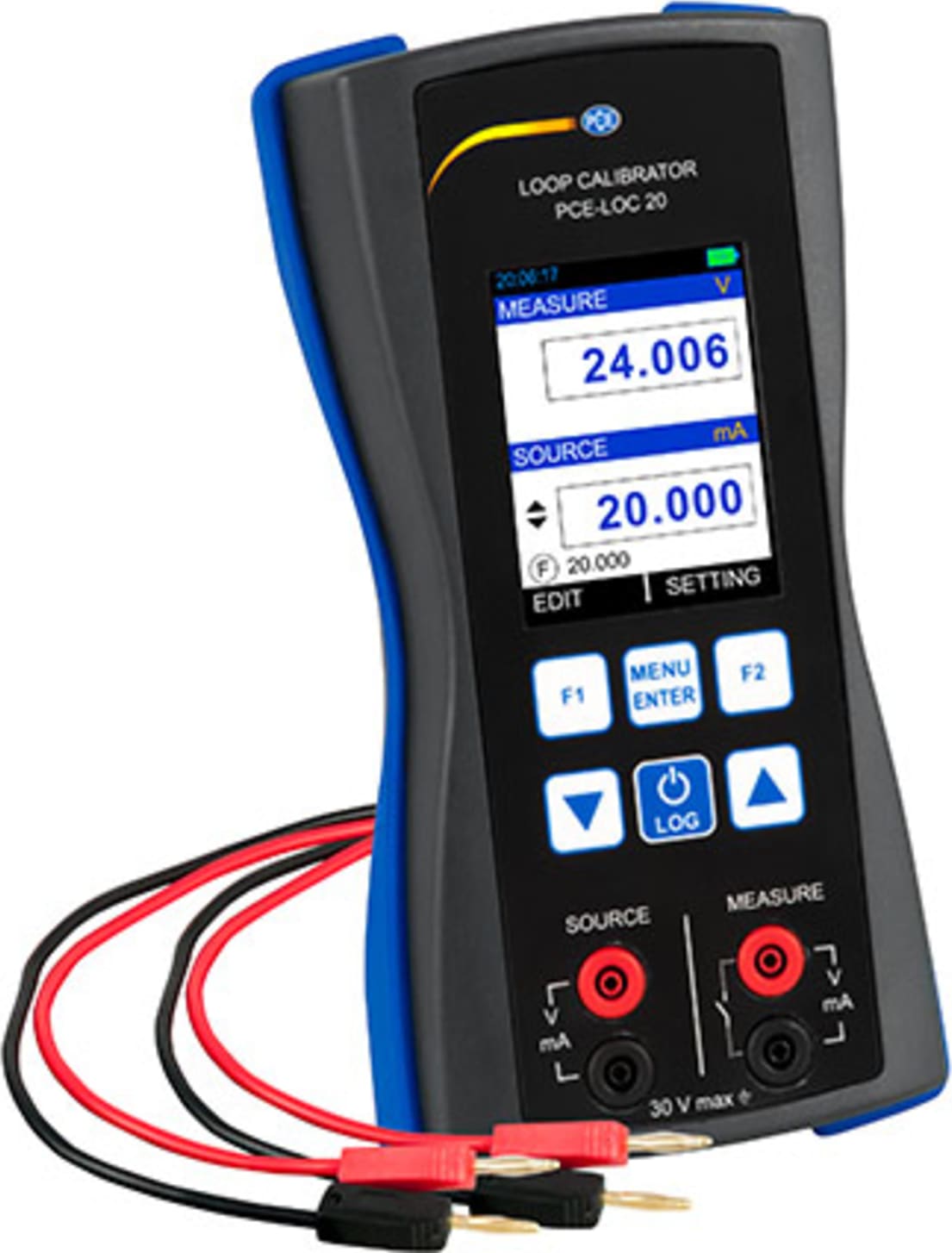 PCE Instruments PCE-LOC 20 Loop Calibrator with Data Logger