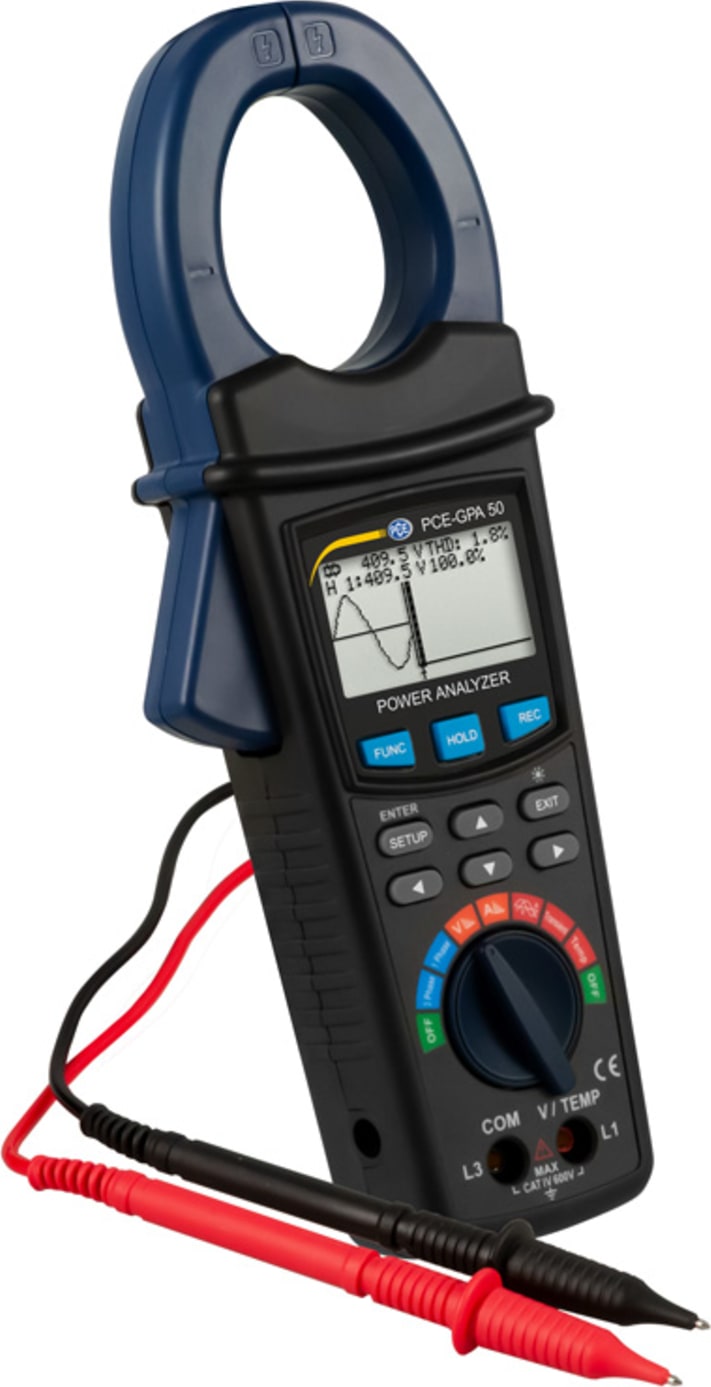 PCE Instruments PCE-GPA 50 - TRMS Current Clamp Meter