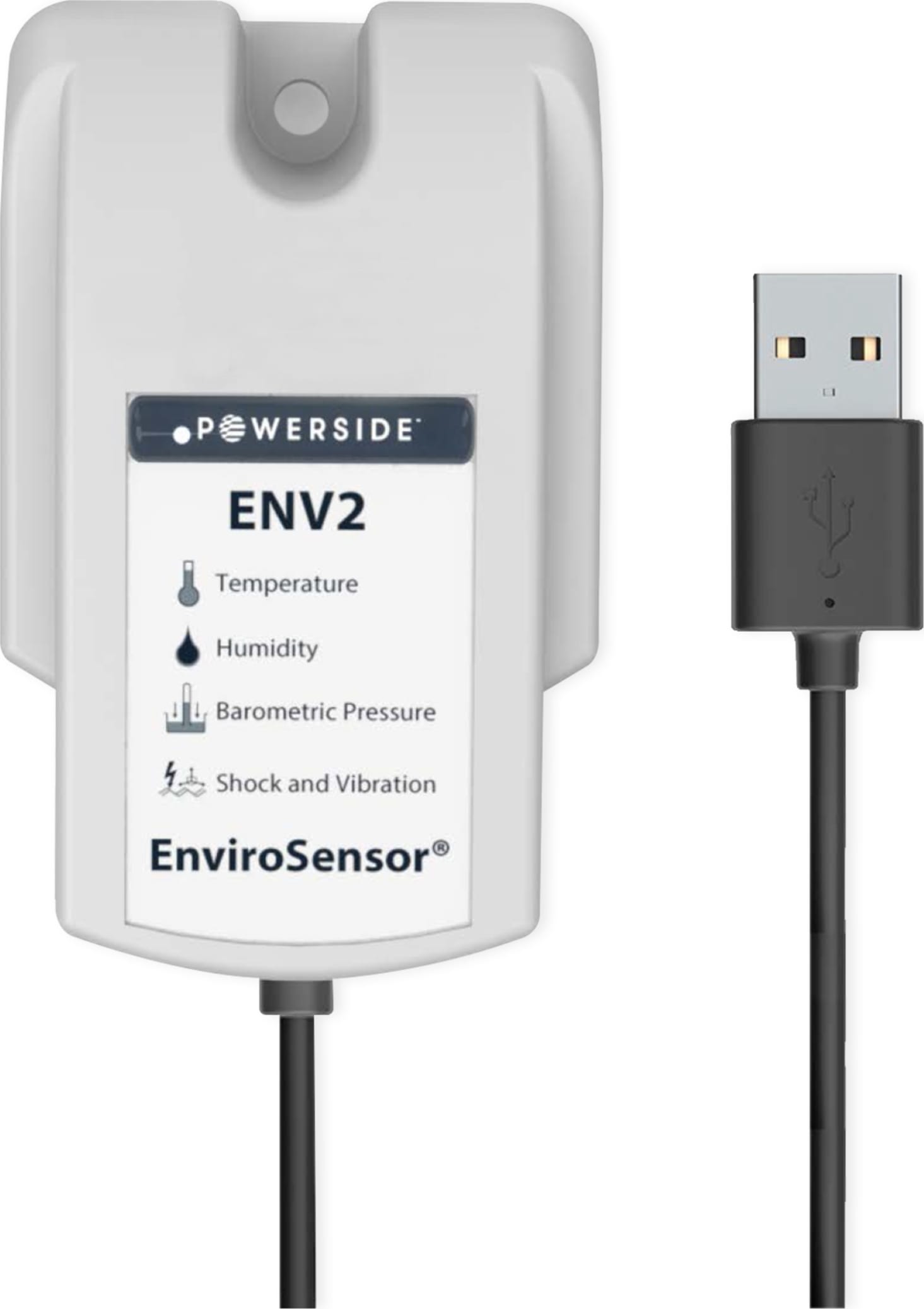 Powerside ENV2-2M - EnviroSensor Probe - 2 Meter Cable Color White