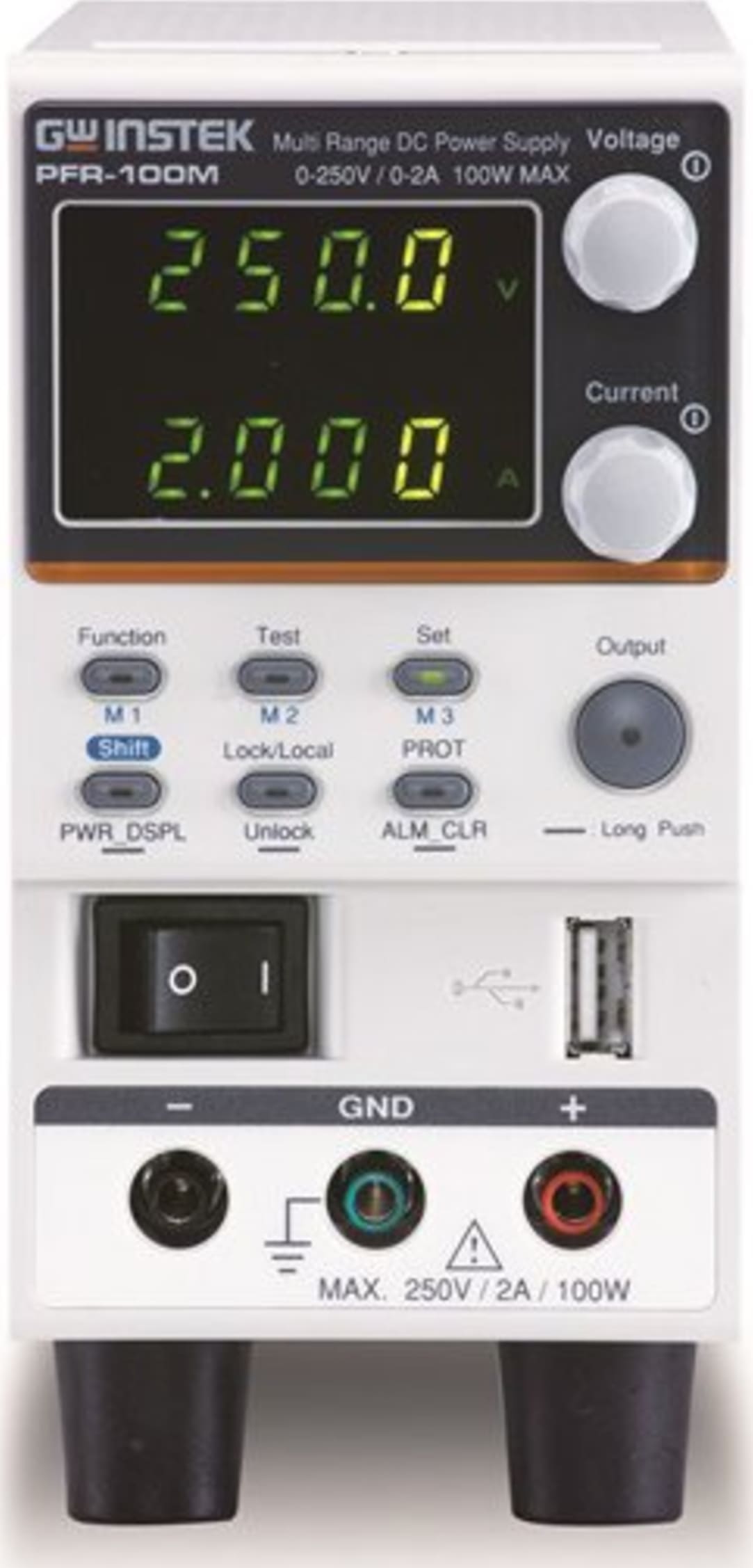 Instek PFR-100M Fanless Multi-Range DC Power Supply