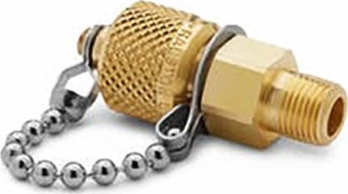 PIE Quick Test Fitting with cap