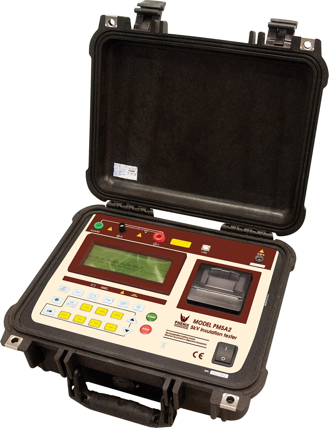 Phenix PM5A2 Insulation Analyzer (5kV)