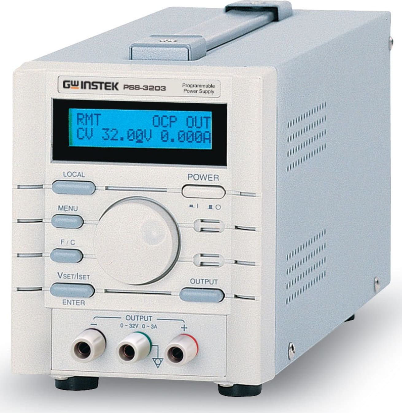 Instek PSS-Series D.C. Power Supply Front Panel