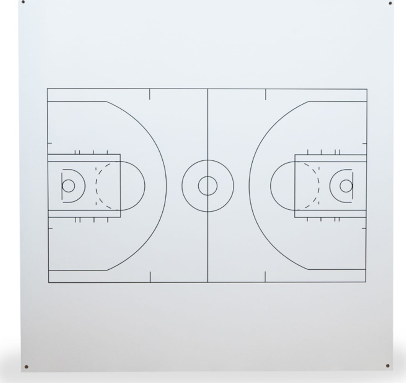 Panls Basketball4x4 - Magnetic CeramicSteel Whiteboard